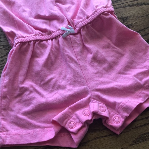 Free Shipping - Carter’s Baby Girl’s Snap-Up Rompers Bundle of 3 - Picture 4 of 10